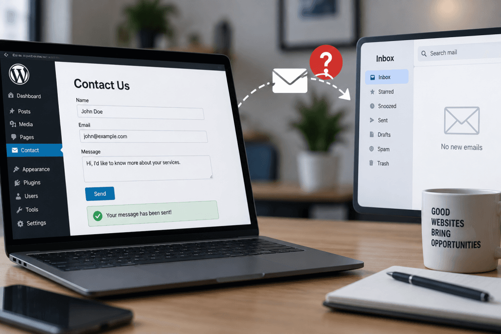 WordPress Contact Form Not Sending Email? How to Fix It